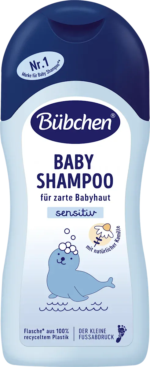 imgi_3_buebchen-baby-shampoo-sensitiv Дитячий шампунь для немовлят Bübchen Baby Shampoo Sensitive 200 мл - Зображення 1