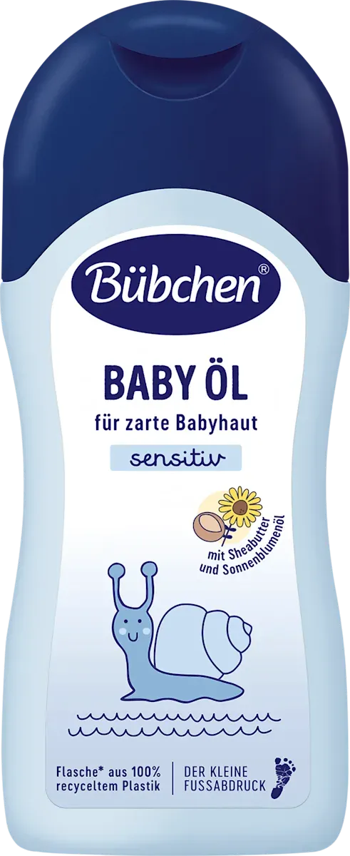 imgi_3_buebchen-babyoel-sensitiv Дитяча олійка для тіла Bübchen Baby Öl Sensitive 200 мл - Зображення 1