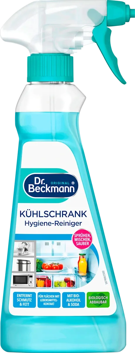 imgi_3_dr-beckmann-hygienereiniger-kuehlschrank Спрей для холодильника, Dr.Beckmann kuhlschrank, 250 мл - Зображення 1