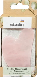 Gua Sha Y-Stone рожевий кварц Ebelin, 1 шт