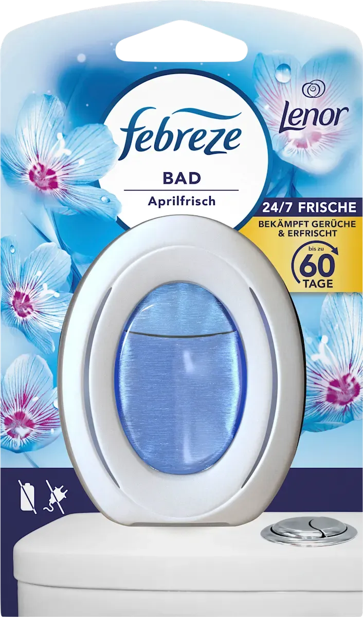 imgi_4_febreze-lufterfrischer-bad-aprilfrisch Освіжувач повітря Febreze, Aprilfrisch, 1 шт - Зображення 1