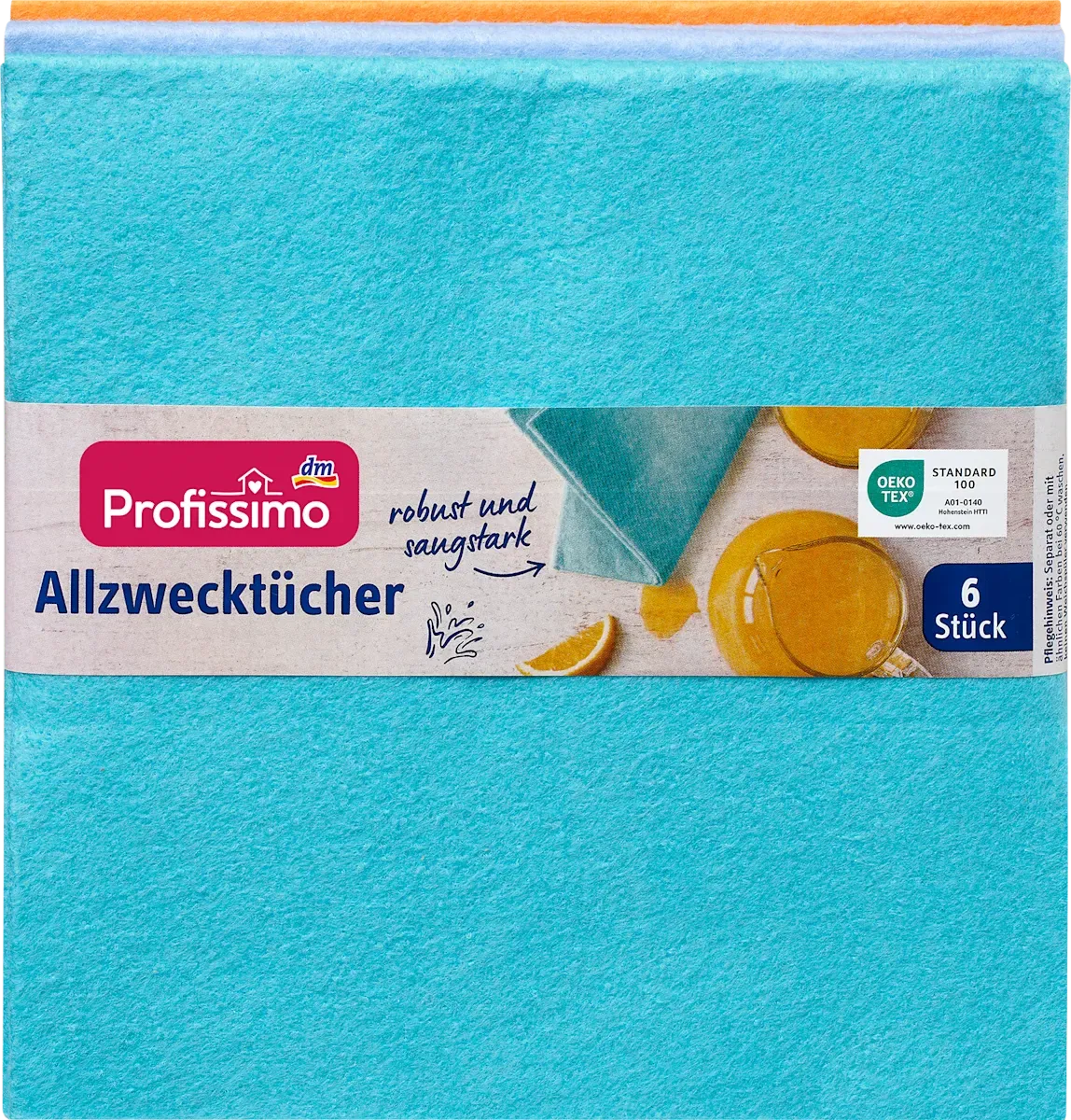 imgi_4_profissimo-allzwecktuecher Profissimo Allzwecktücher Універсальні серветки для прибирання 6 шт - Зображення 1