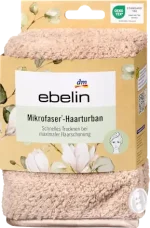 Тюрбан для волосся з мікрофібри, Ebelin 1 шт - Зображення 2