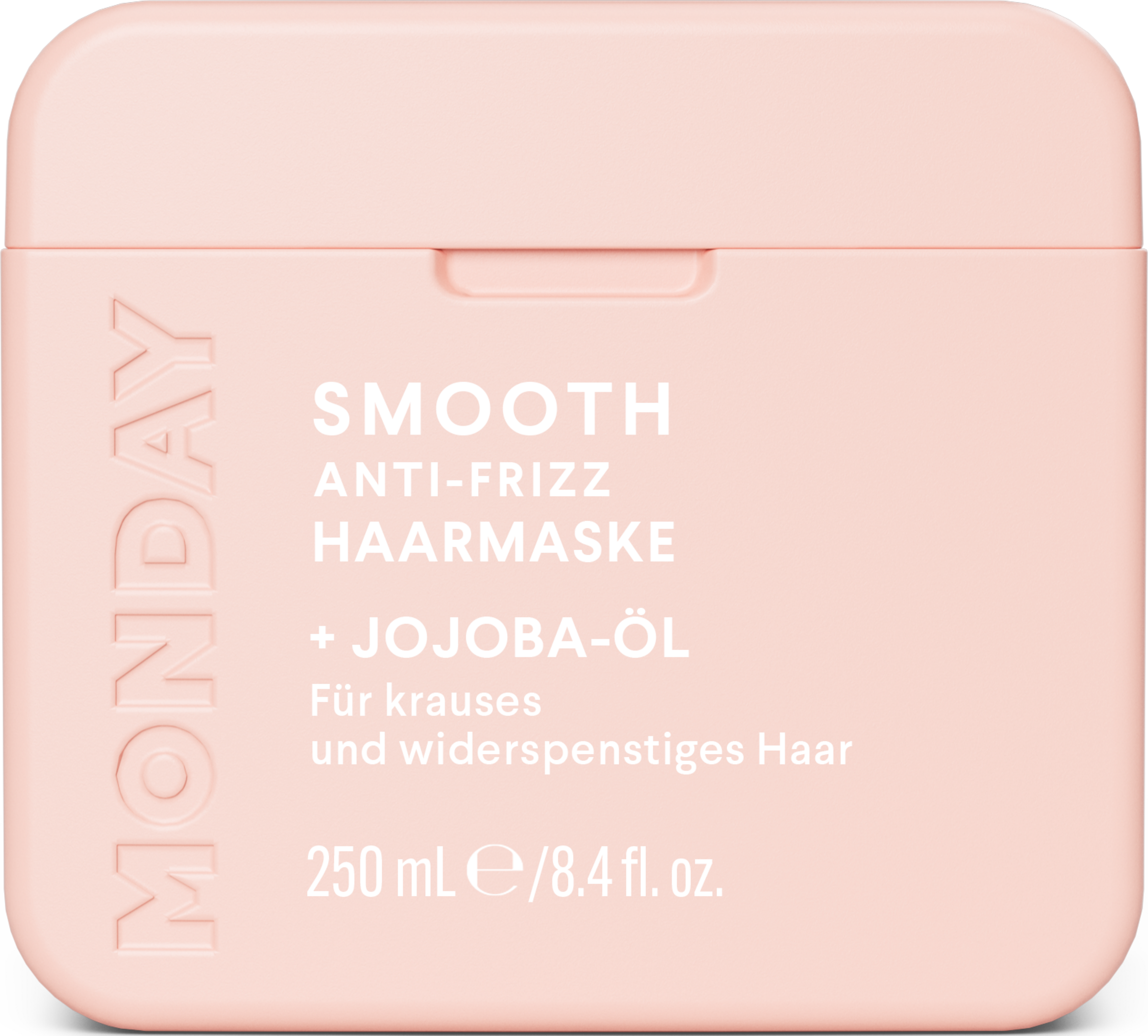 imgi_75_MAM_17231699_SHOP_IMAGE_2.0 Розгладжувальна маска для волосся Monday Smooth Anti-Frizz Hair Mask з олією жожоба 250 мл - Зображення 1